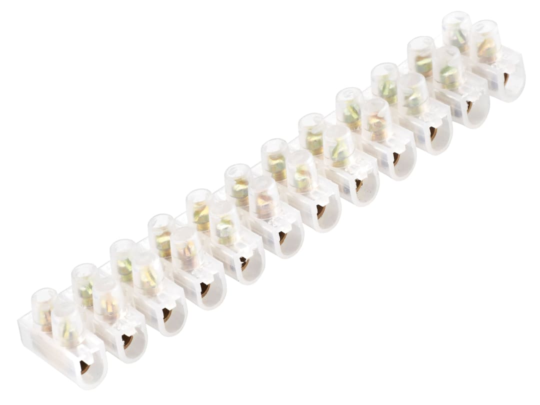 Masterplug Connector Strips 5A 12W (Pack 10) TS5/12/10-01