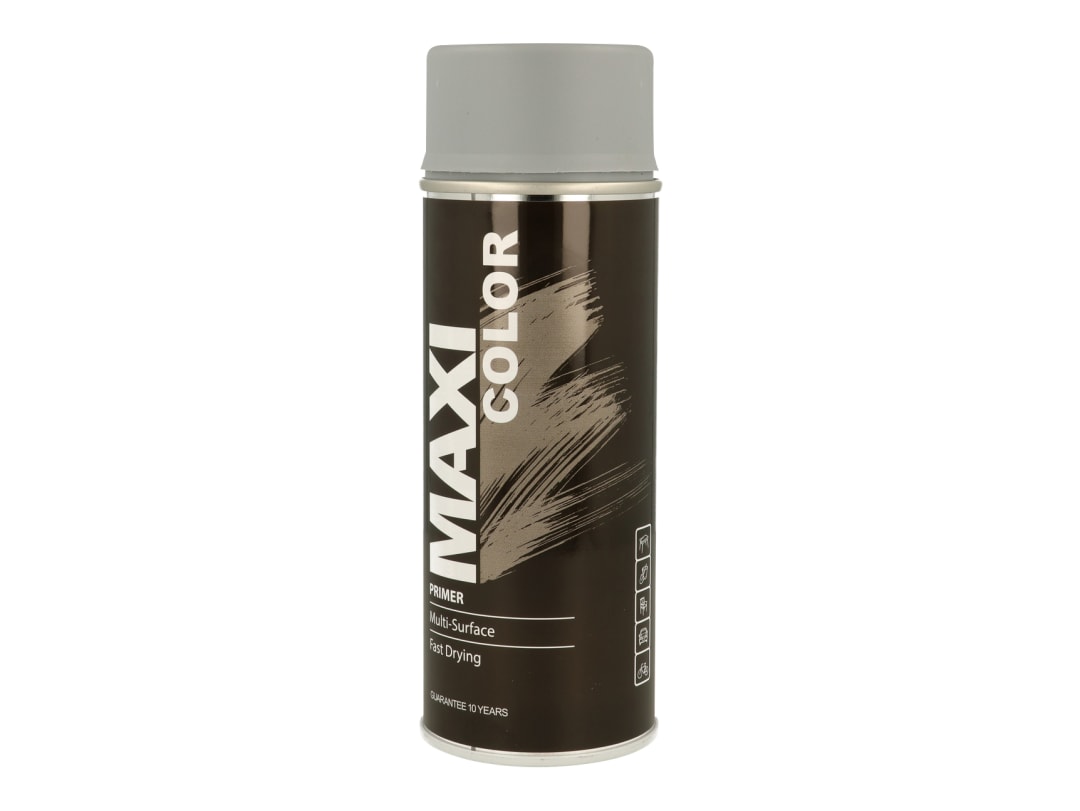 MAXICOLOR Spray Paint Primer Grey 400ml MX0001 MX0001