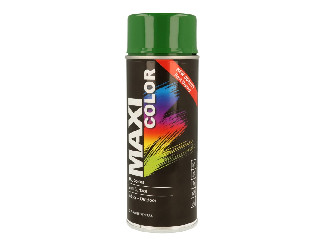 MAXICOLOR Spray Paint Gloss Leaves Green 400ml MX6002 MX6002
