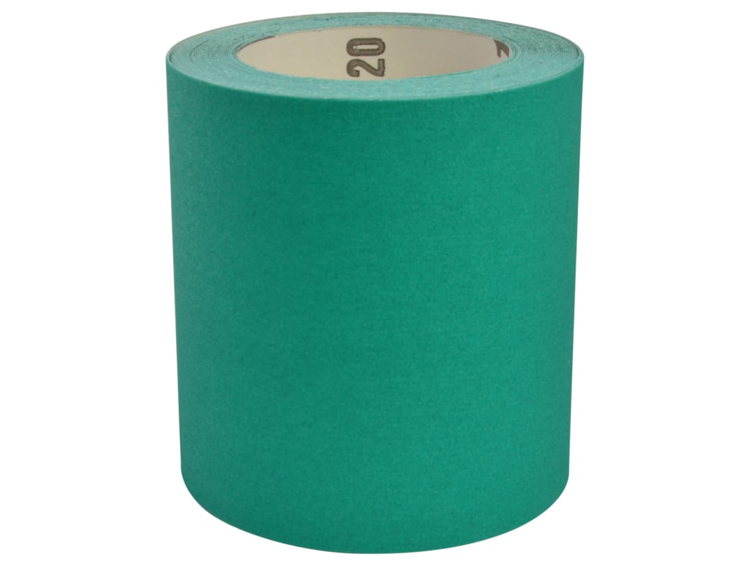 Oakey Liberty Green Sanding Roll 115mm x 10m Fine 120G 66261116749