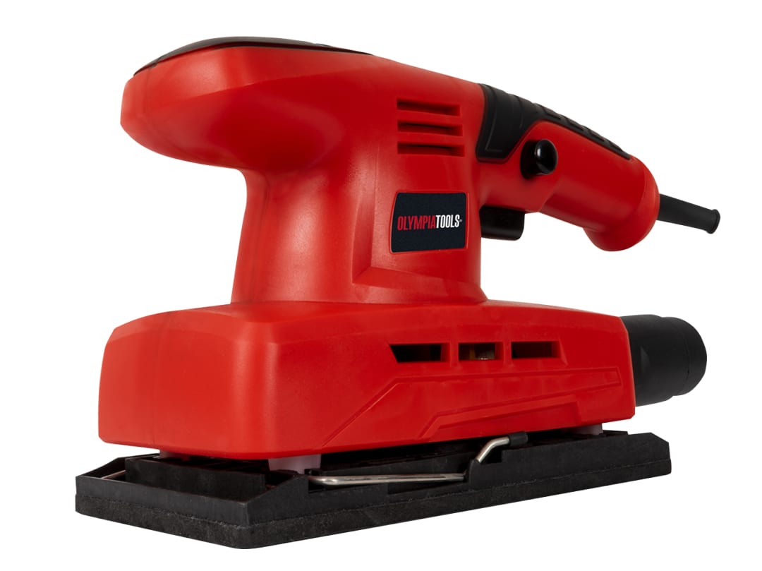 Olympia Power Tools 1/3 Sheet Orbital Sander 135W 240V 09-210