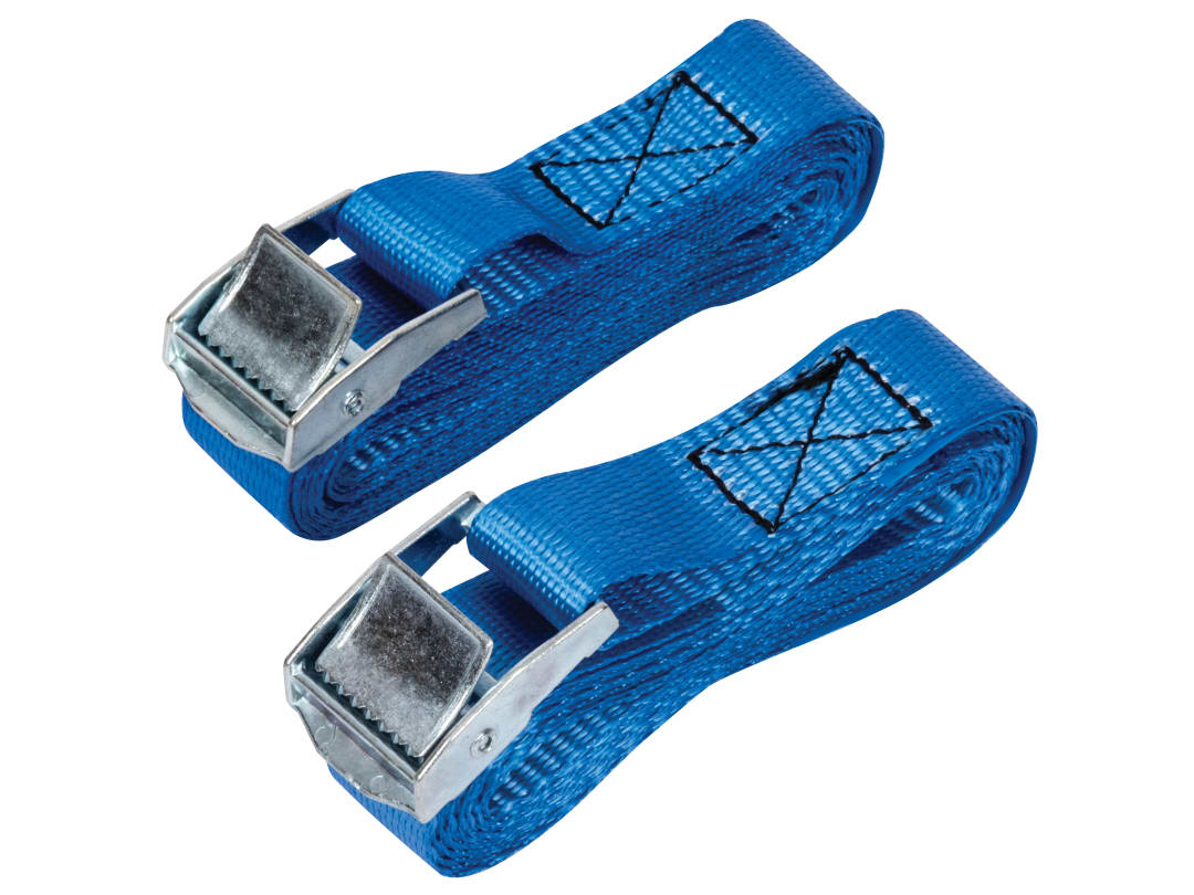 Olympia Cam Buckle 25mm x 2.5m (1in x 100in) 2 Piece 05-514