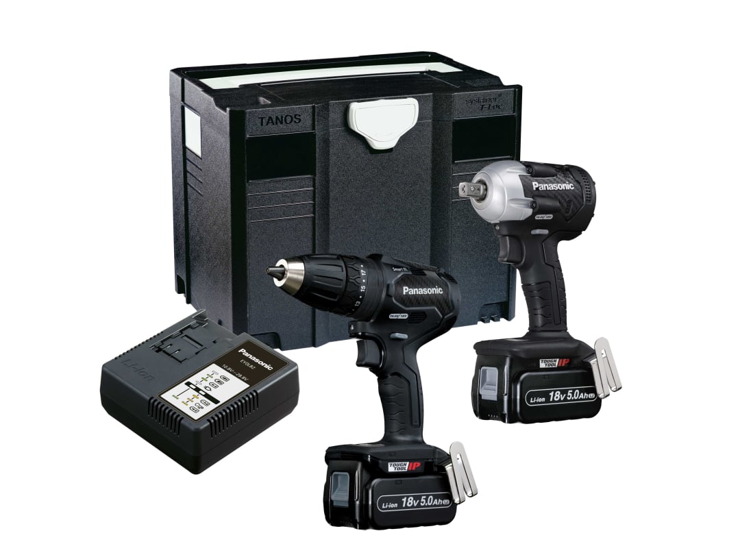Panasonic EYC242LJ2G31 Twin Pack 18V 2 x 5.0Ah Li-ion EYC242LJ2G31