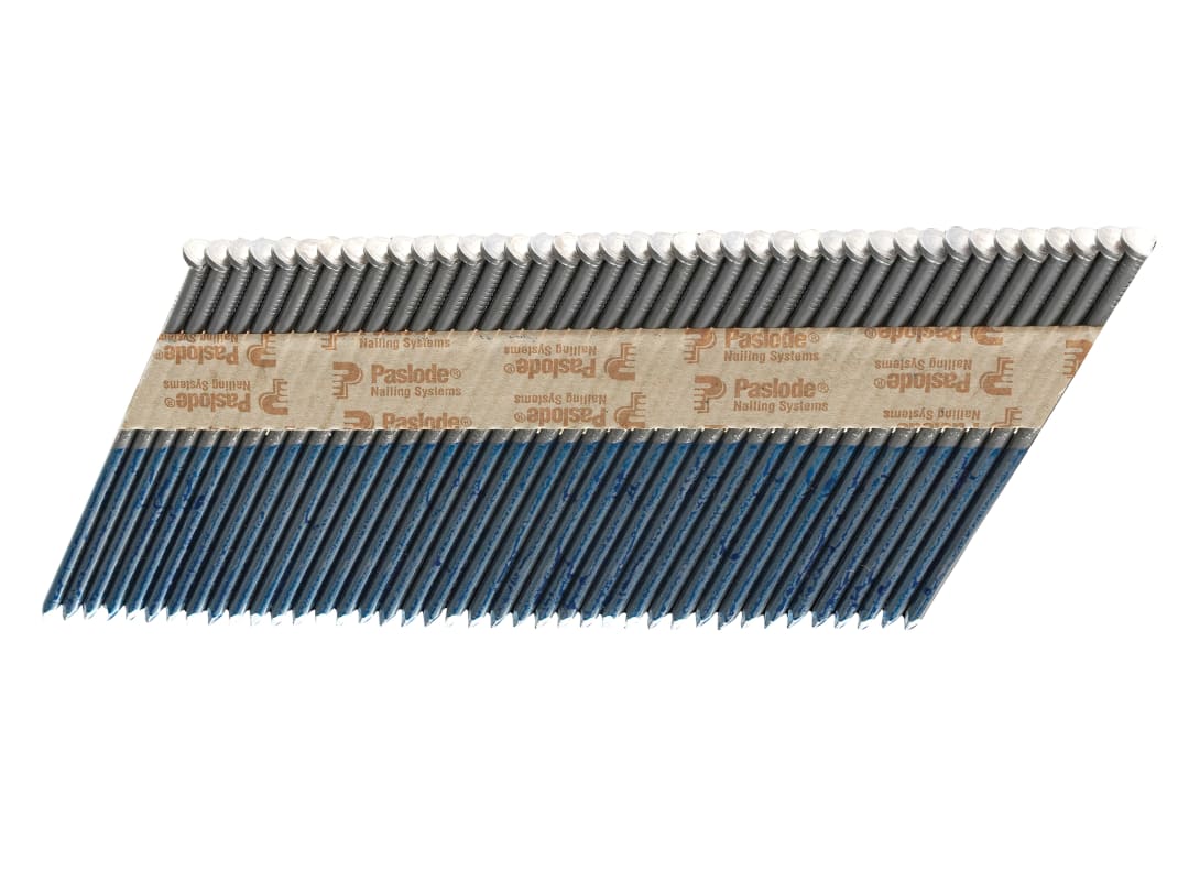 Paslode 3.1 x 90mm 350+ Smooth Nails HD Galvanised Finish Box of 1100 + 1 Fuel Cell 141267