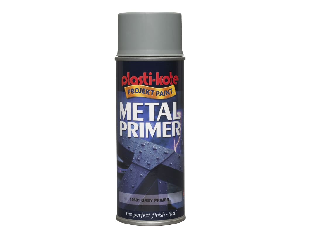 PlastiKote Metal Primer Grey 400ml 10601 010601