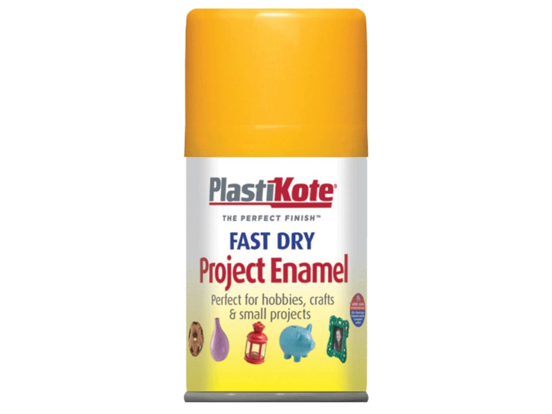 PlastiKote Aerosol Sunshine Yellow 100ml 107S 001070