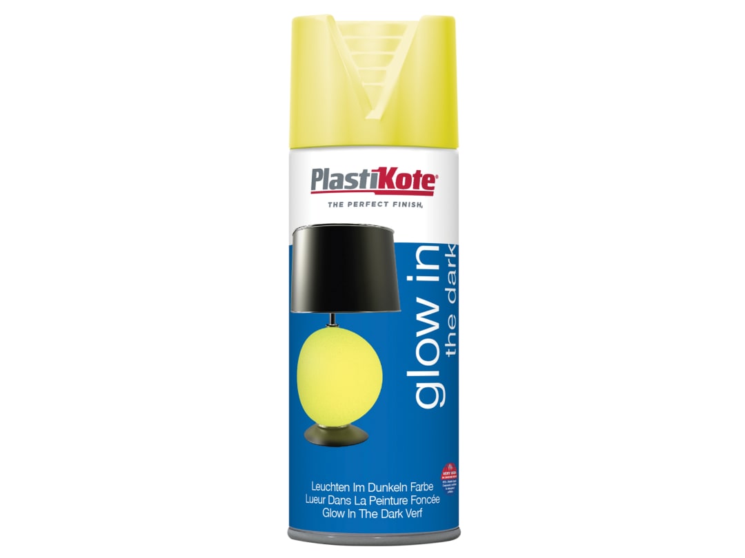 PlastiKote Glow in the Dark Spray Paint 400ml 117002