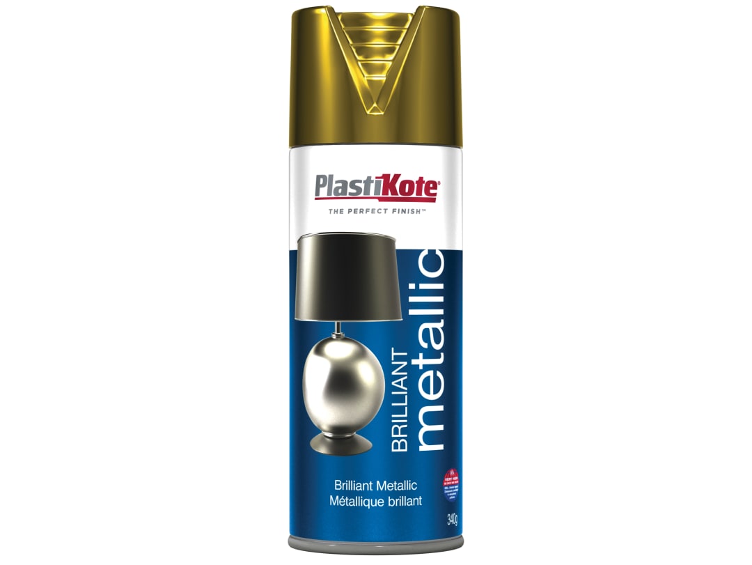 PlastiKote Brilliant Metallic Gold 400ml 160 440160