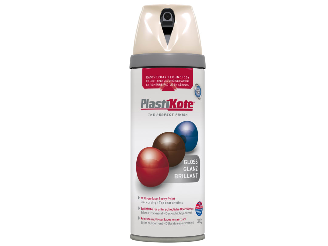 PlastiKote Premium Gloss Antique White 400ml 21103 021103