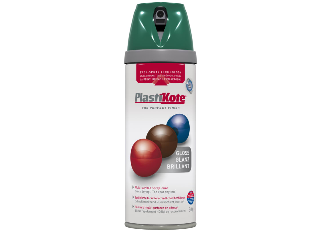 PlastiKote Premium Gloss Lawn Green 400ml 21109 021109