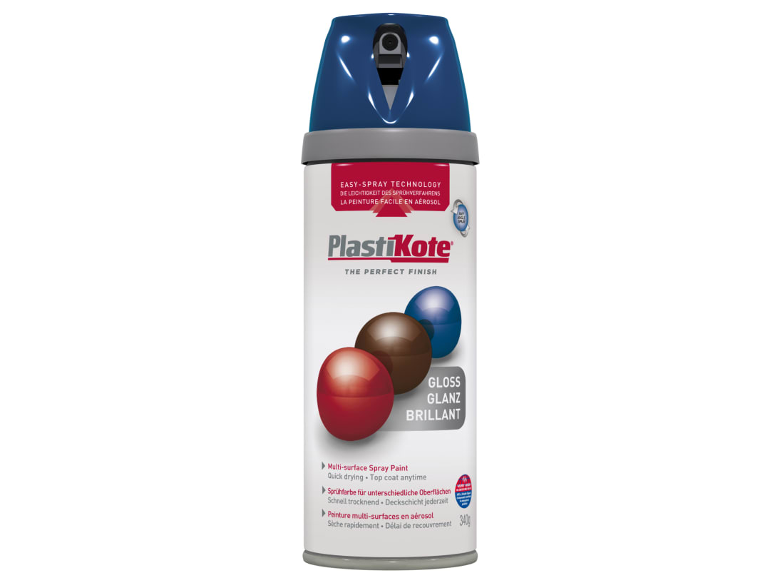 PlastiKote Premium Gloss Royal Blue 400ml 21112 021112