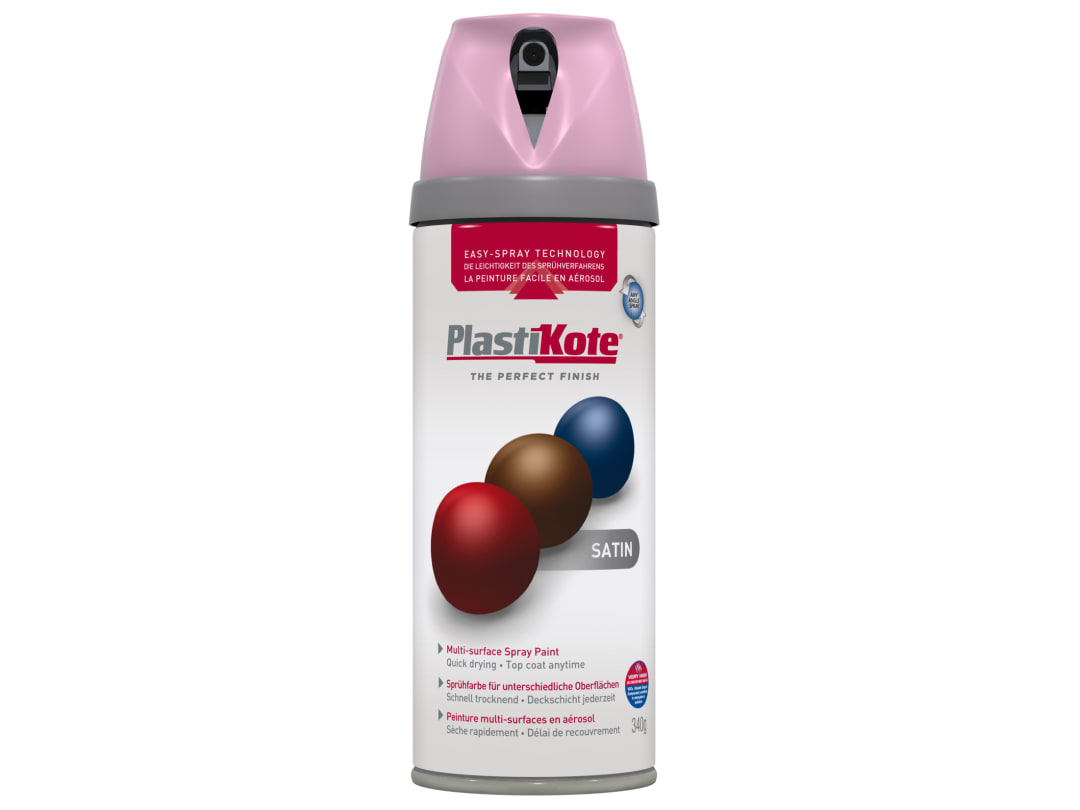 PlastiKote Premium Satin Cameo Pink 400ml 22107 022107