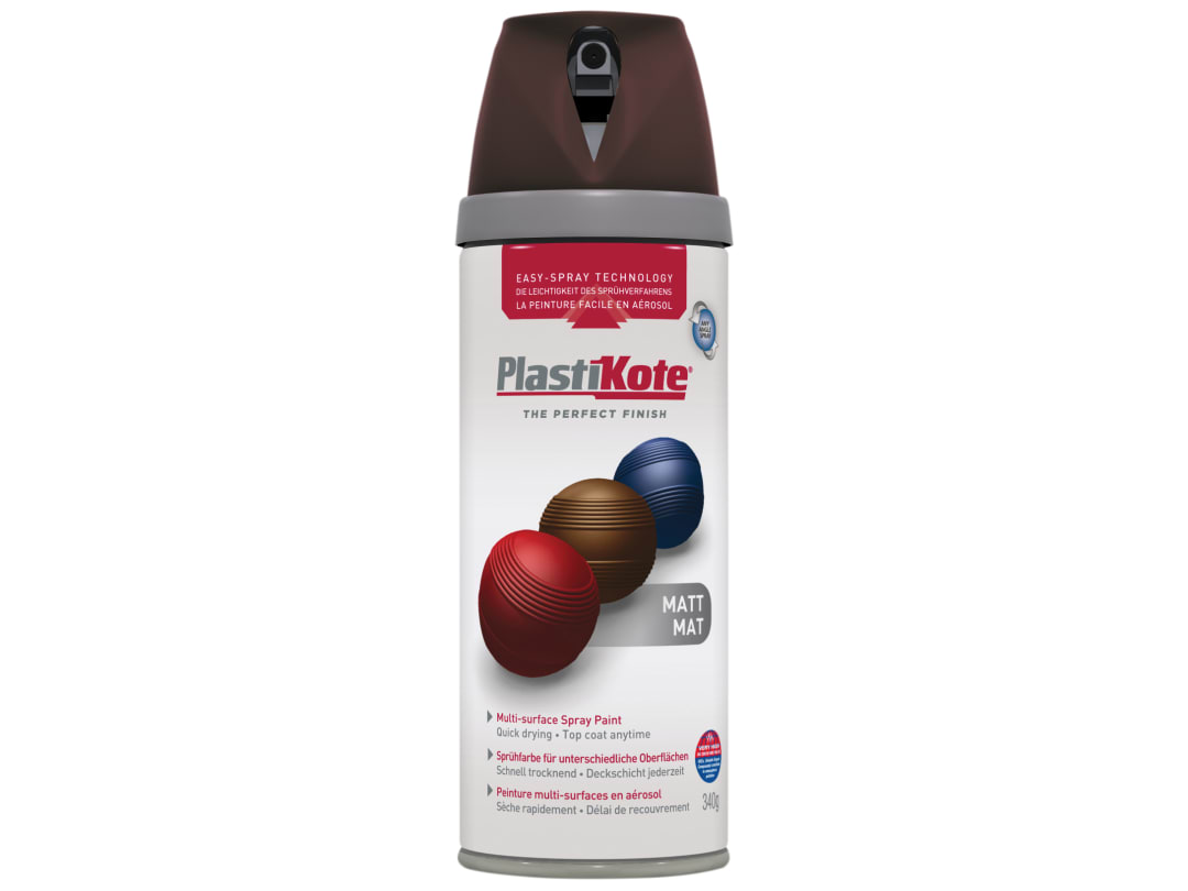 PlastiKote Premium Matt Chocolate 400ml 23106 023106