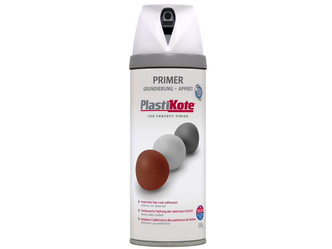 PlastiKote Premium Primer White 400ml 25000 025000