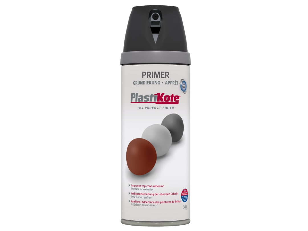 PlastiKote Premium Primer Black 400ml 25001 025001