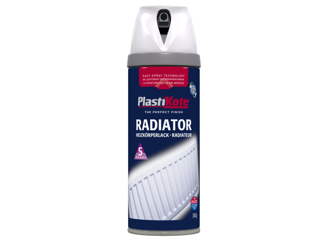 PlastiKote Premium Radiator Gloss White 400ml 26100 026100