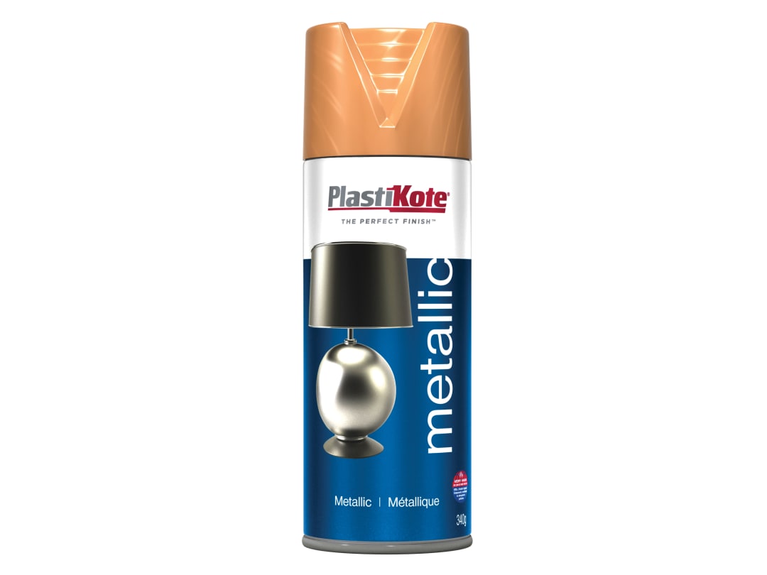 PlastiKote Metallic Spray Flat Copper 400ml 004401