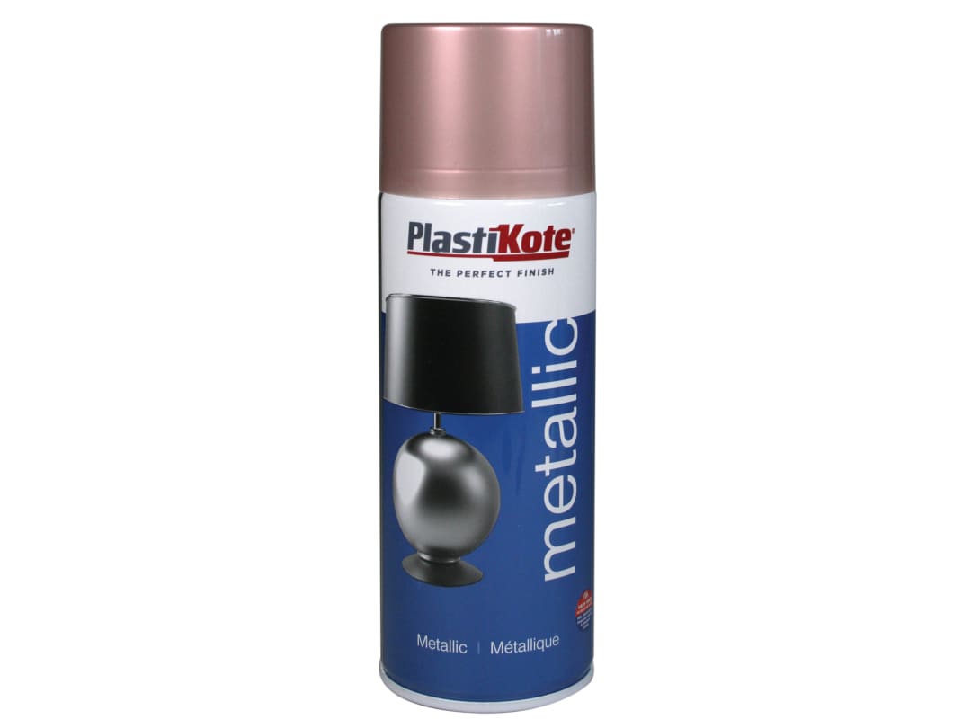 PlastiKote Metallic Spray Rose Gold 400ml 004405