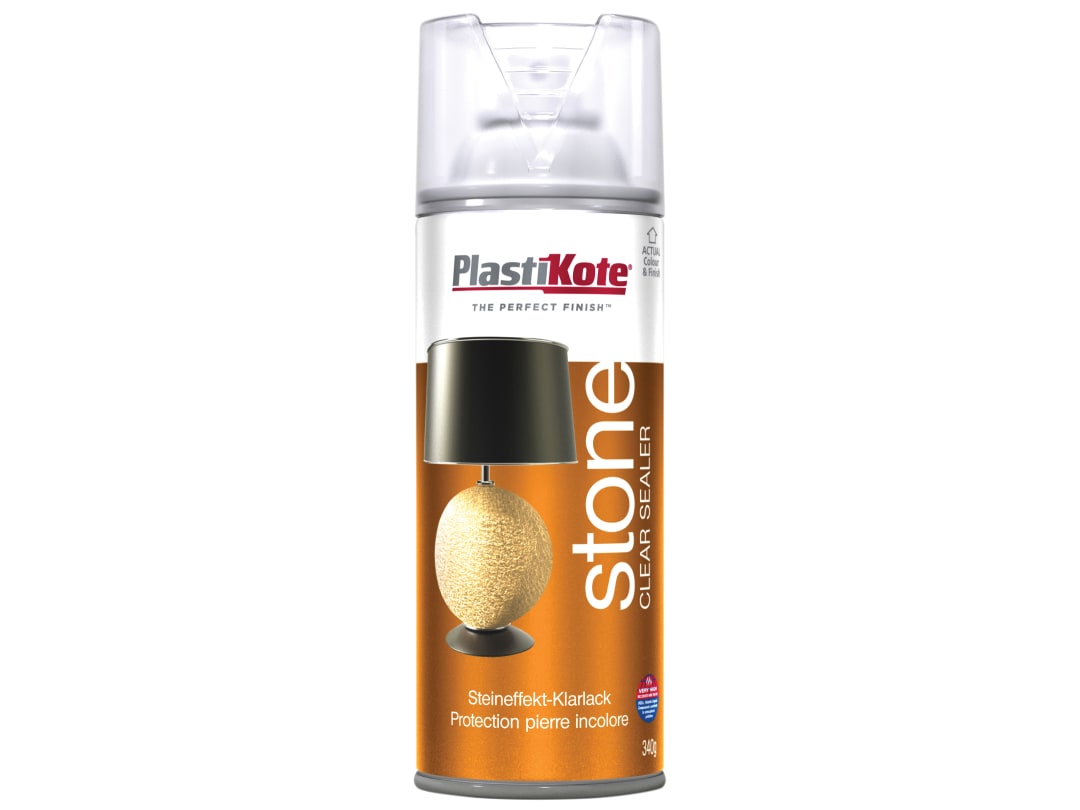 PlastiKote Stone Touch Spray Clear Sealer 400ml 009432