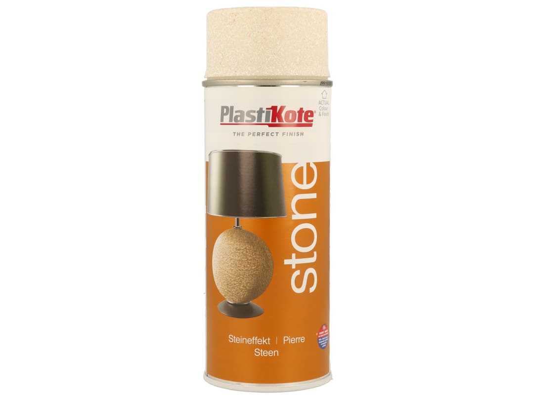 PlastiKote Stone Touch Spray Alabaster 400ml 009439