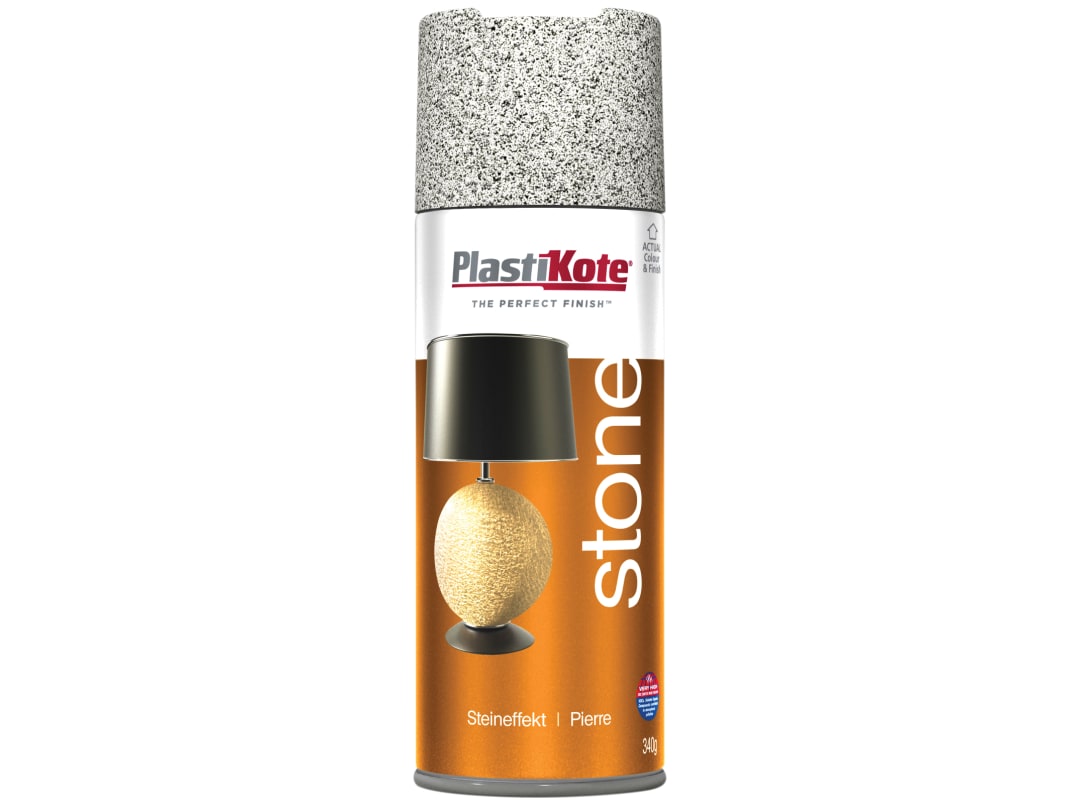 PlastiKote Stone Touch Spray Gotham Grey 400ml 009445