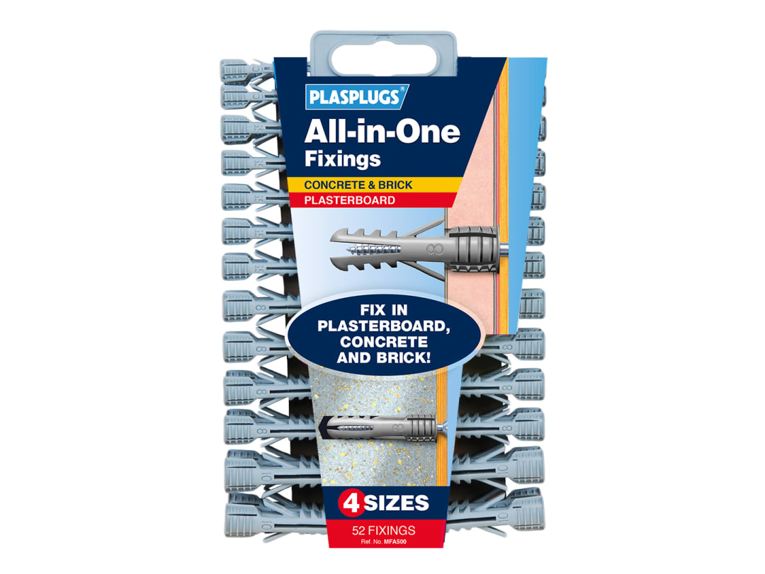 Plasplugs All In One Fixing x 52 MFA500 MFA500CC
