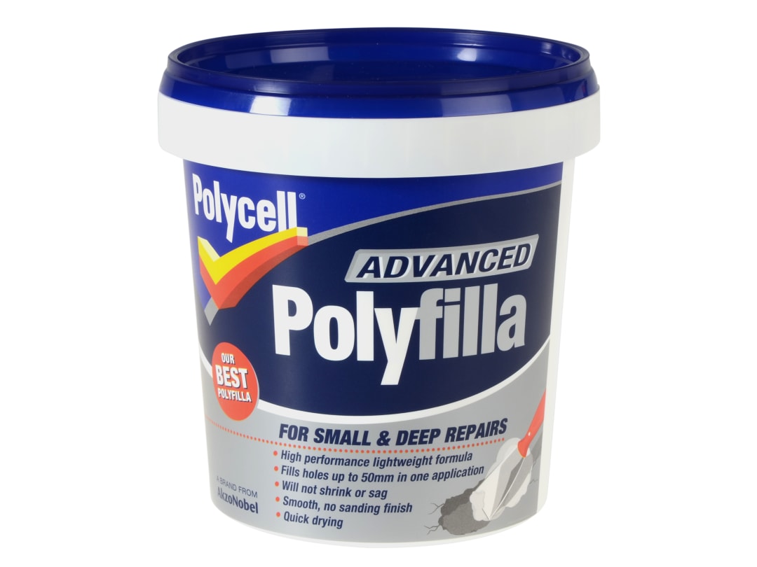 Polycell One Fill Polyfilla Tub 600ml 5085022