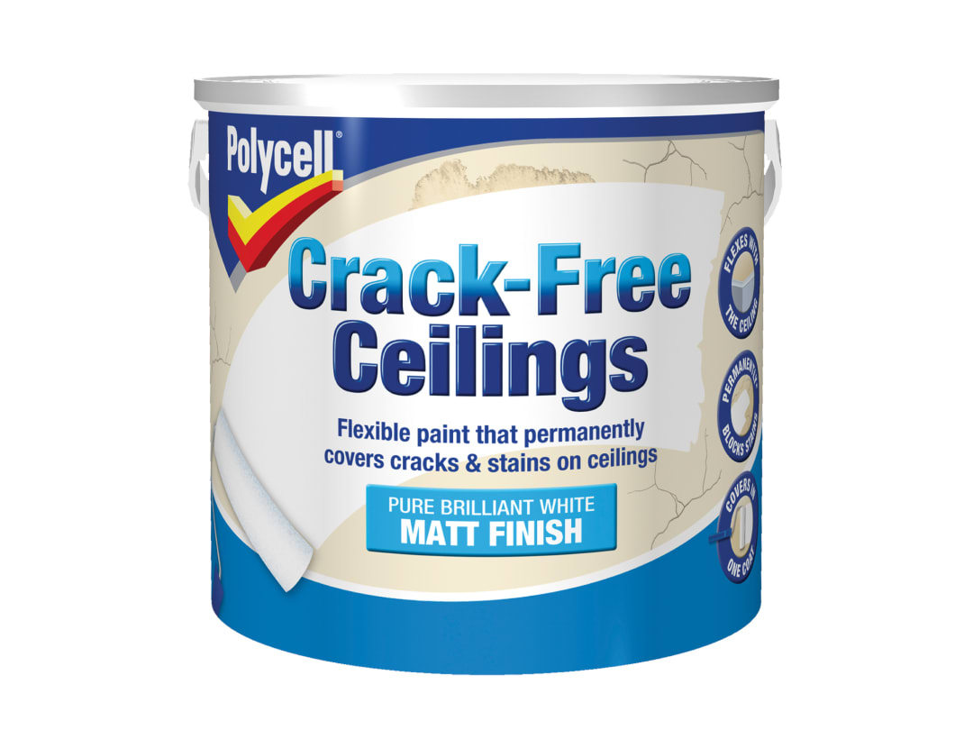 Polycell Crack-Free Ceilings Smooth Matt 2.5 litre 5084975