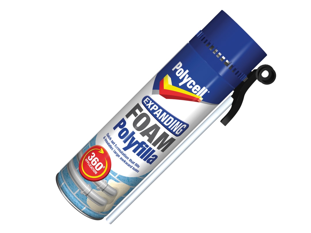 Polycell Expanding Foam Filler 300ml 5084933