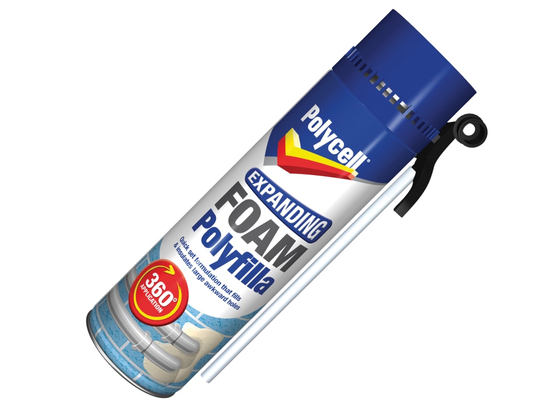 Polycell Expanding Foam Filler 500ml 5084932