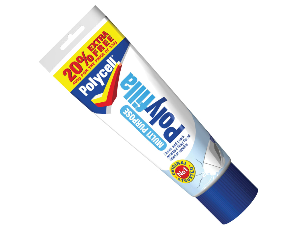 Polycell Multi Purpose Polyfilla Tube 330g + 20% 5084955