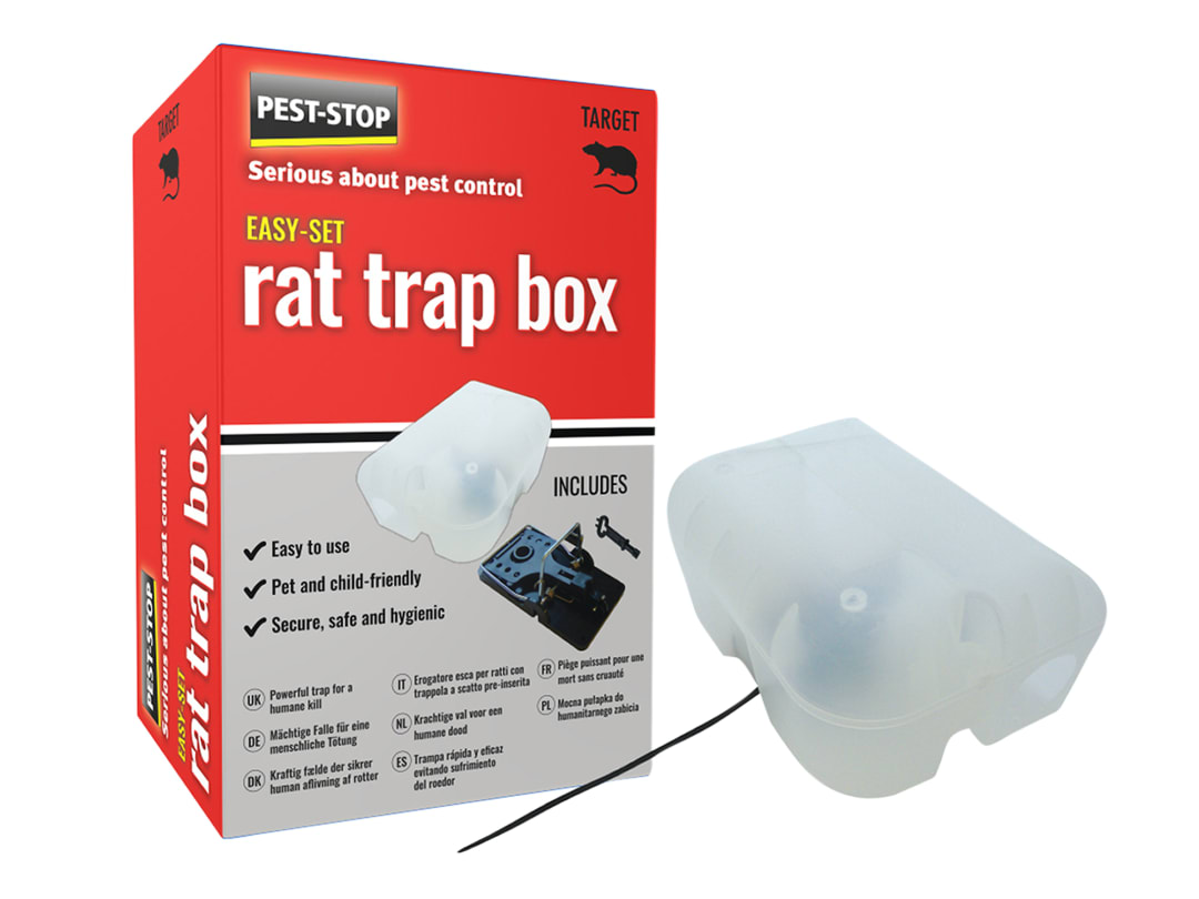 Pest-Stop (Pelsis Group) Easy Setting Rat Trap Box PSESRTB PSESRTB