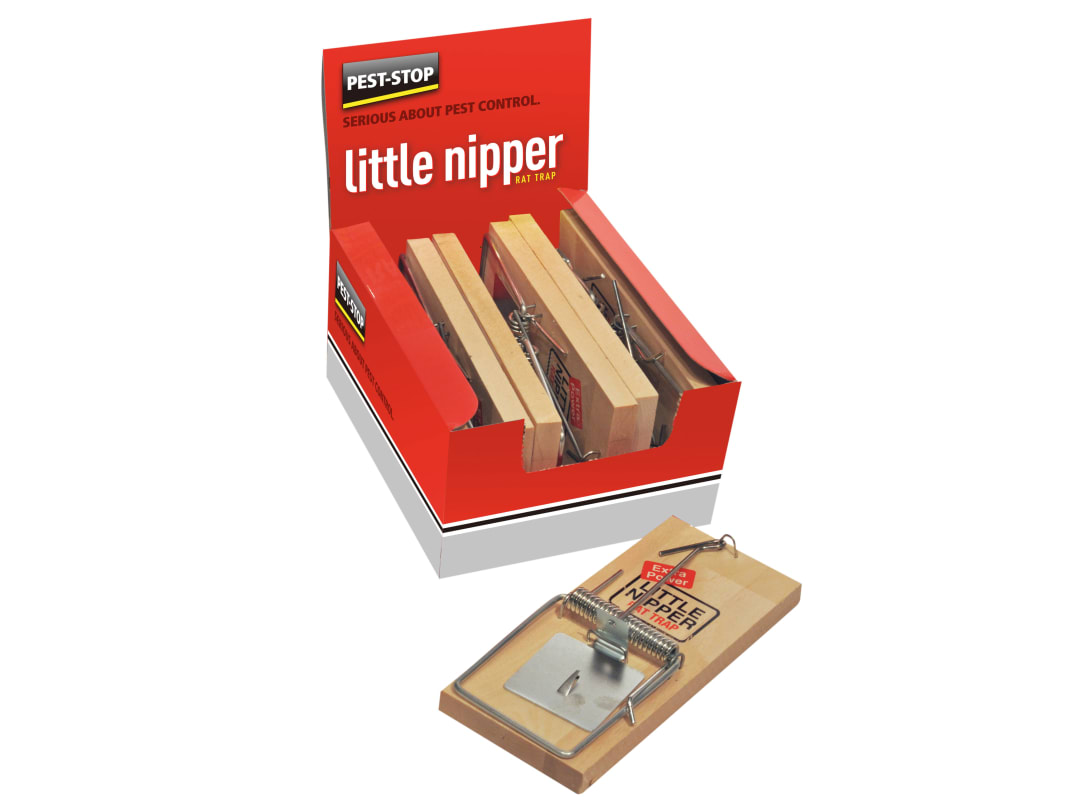 Pest-Stop (Pelsis Group) Little Nipper Rat Trap (Box 6) PSLNR 1= A BOX 6