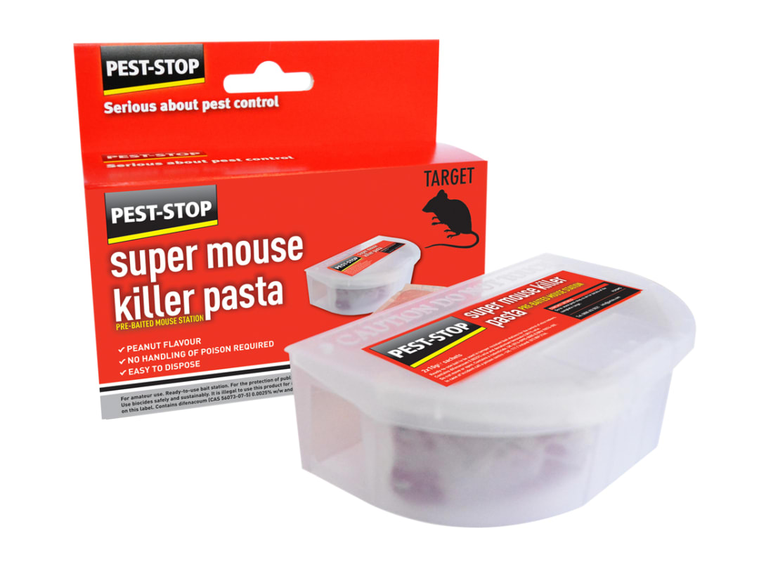 Pest-Stop (Pelsis Group) Super Mouse Killer Pasta Trap PSPBMS PSPBMS