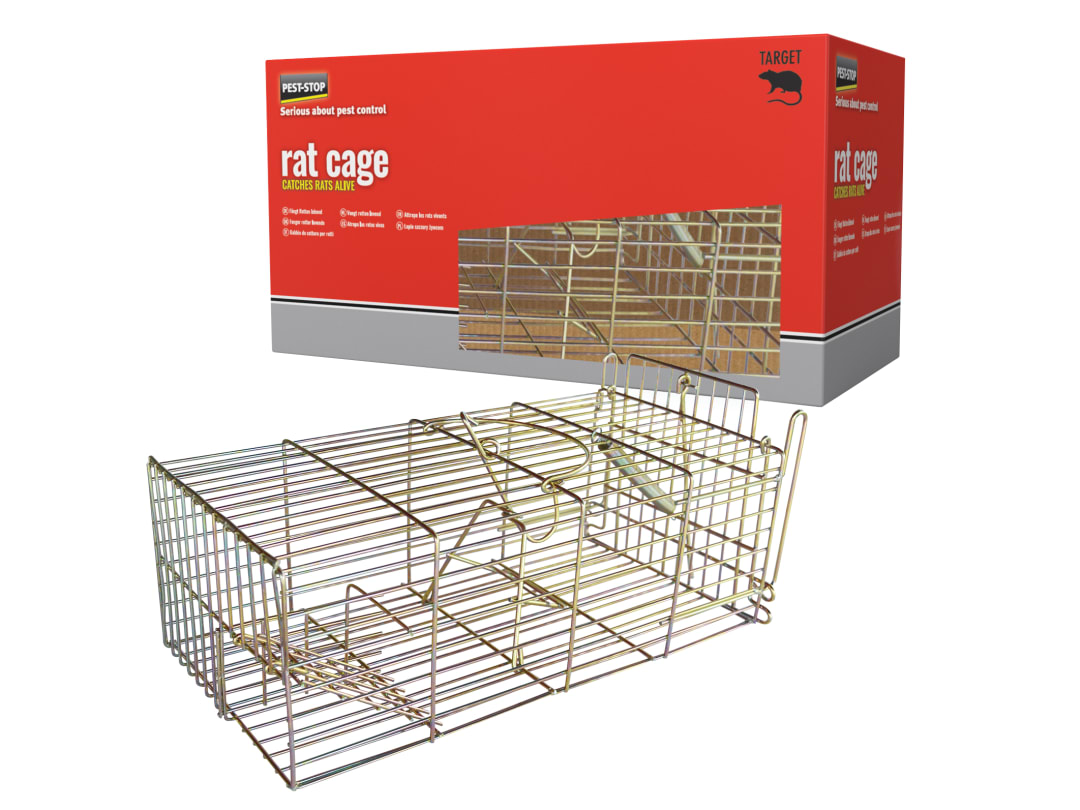 Pest-Stop (Pelsis Group) Rat Cage Trap 14in PSRCAGE