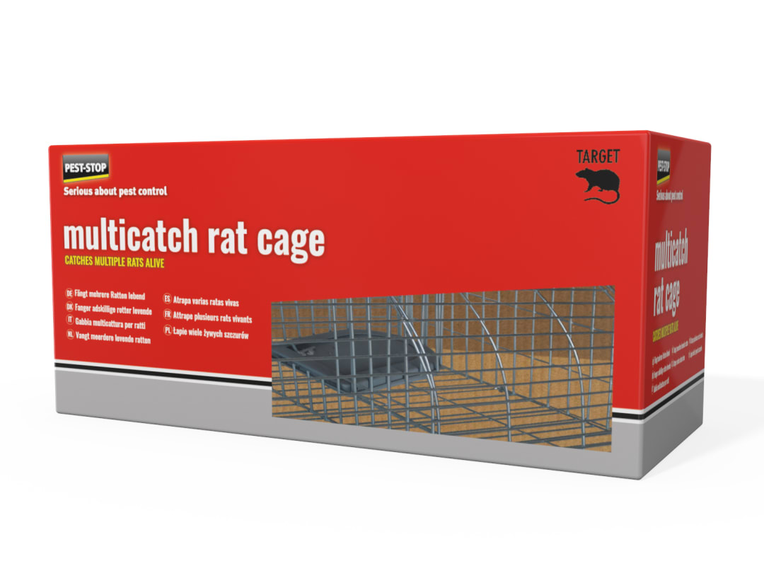 Pest-Stop (Pelsis Group) Multicatch Rat Cage PSRMCAGE