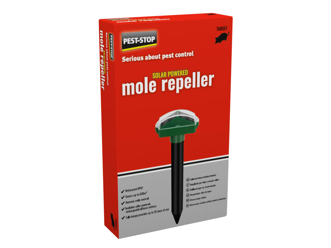 Pest-Stop (Pelsis Group) Solar-Powered Mole Repeller PSSPMR