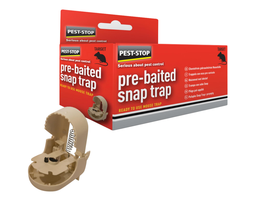 Pest-Stop (Pelsis Group) Little Nipper Snap Trap Boxed PSSTMB PSSTMB