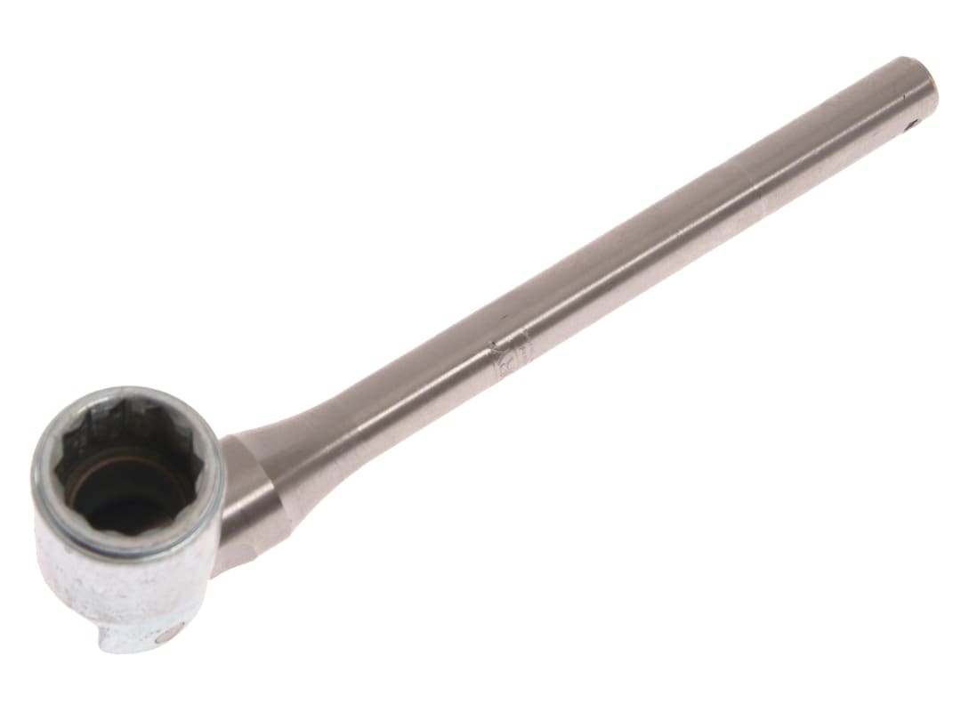Priory 381B Scaffold Spanner Stainless Steel Bi-Hex 7/16W Round Handle PRI381B716TAG