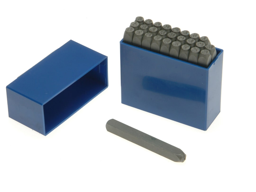 Priory 181- 10.0mm Set of Letter Punches 3/8in PRI18110