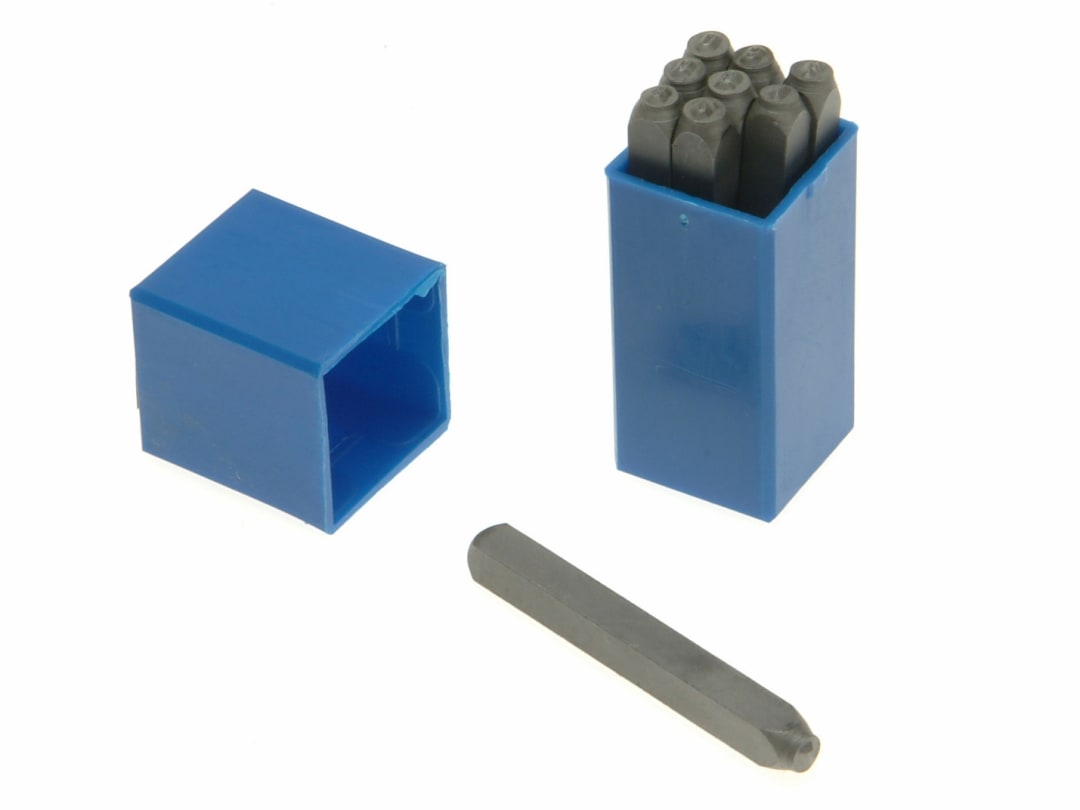 Priory 180- 4.0mm Set of Number Punches 5/32in PRI1804