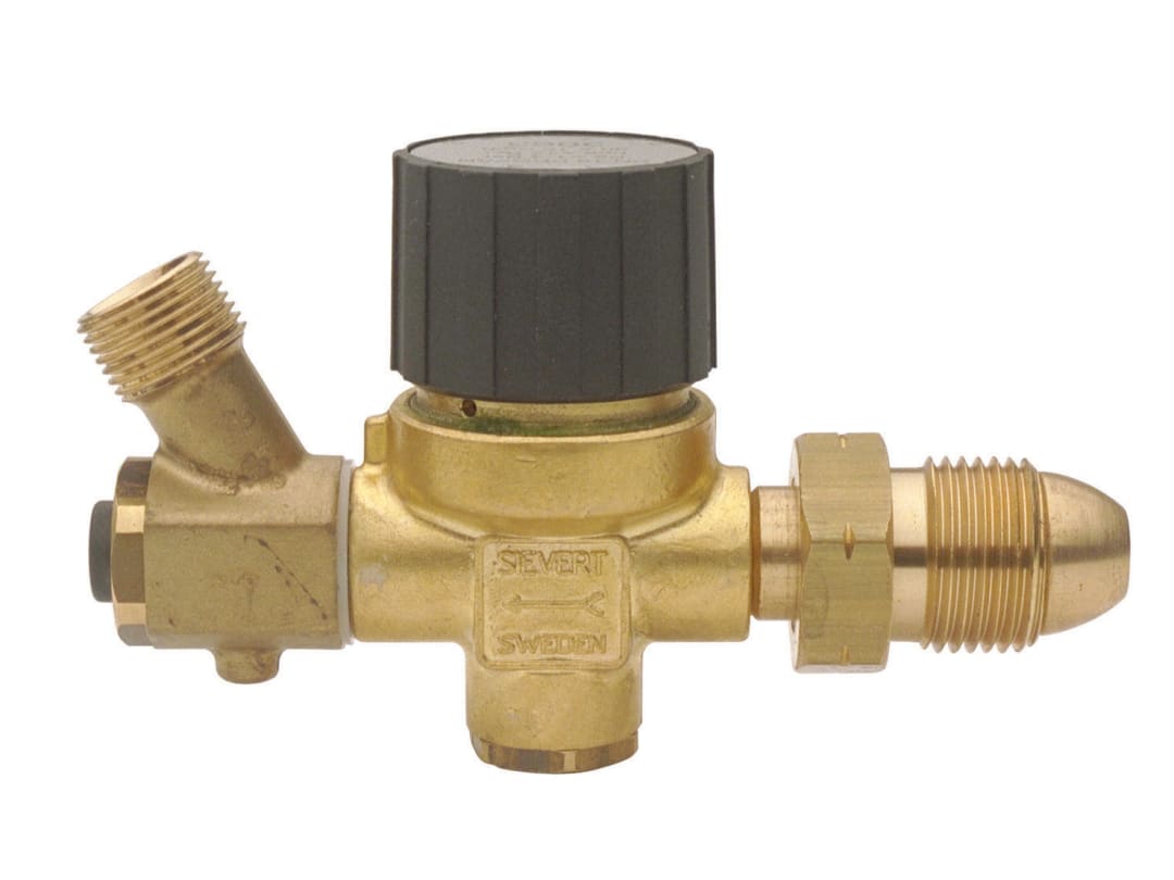 Sievert 1-4 bar POL Regulator 5-12kg with Hose Failure Valve 306311