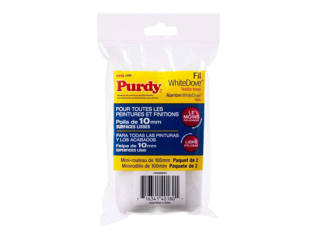 Purdy® Mini White Dove™ Sleeve 100 x 10mm (4 x 3/8in) (Pack 2) 140606042
