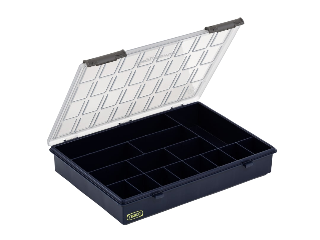 Raaco A4 Profi Service Case Assorter 15 Fixed Compartments 136174