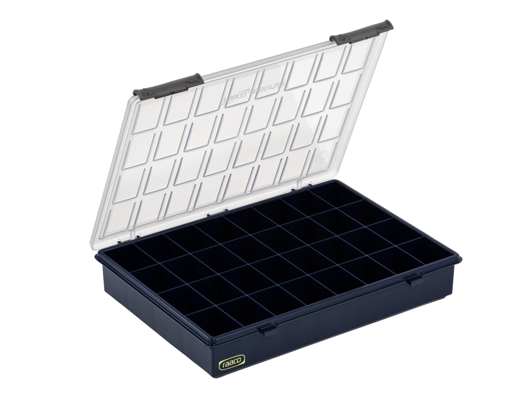 Raaco A4 Profi Service Case Assorter 32 Fixed Compartments 136181