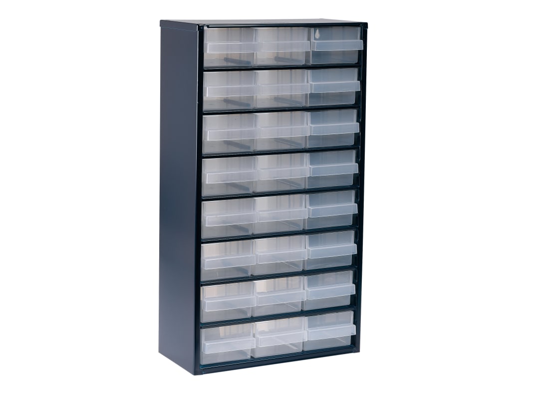 Raaco 1224-02 Metal Cabinet 24 Drawer 137409