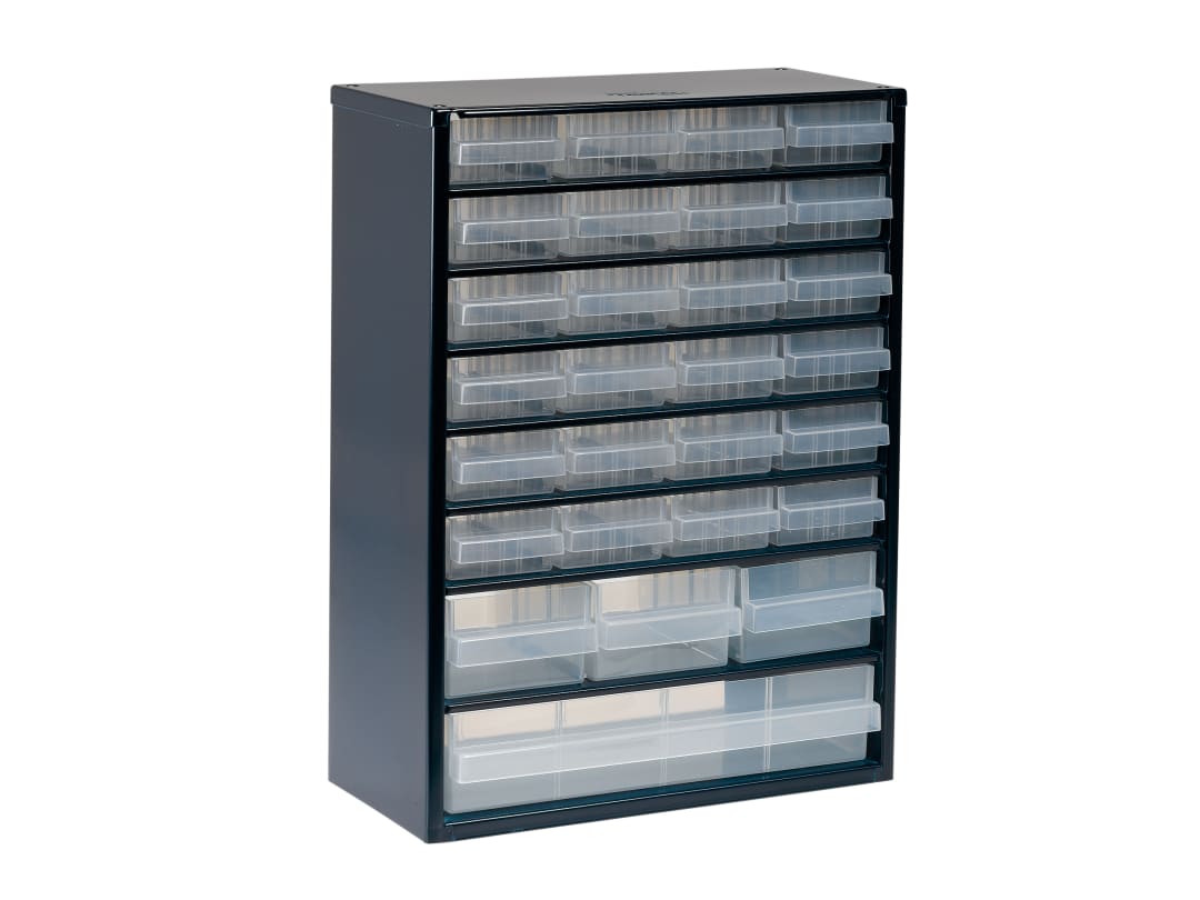Raaco 928-123 Metal Cabinet 28 Drawer 137492