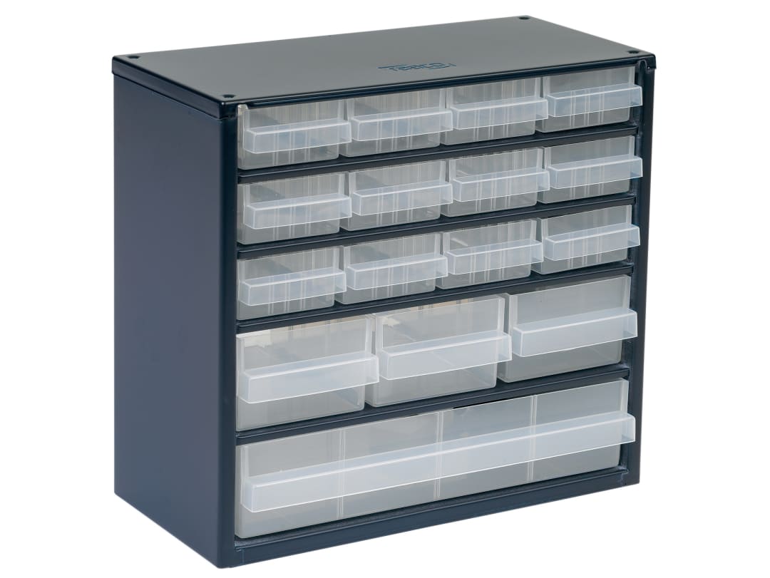 Raaco 616-123 Metal Cabinet 16 Drawer 137560