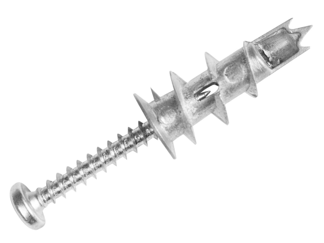 Rawlplug Metal Self-Drill Plasterboard Fixing Pack of 12 R-S1-DRA02/12