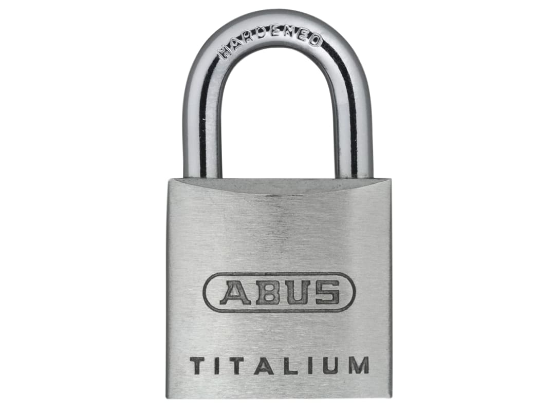 ABUS Mechanical 64TI/20mm TITALIUM™ Padlock Carded 10056361-01